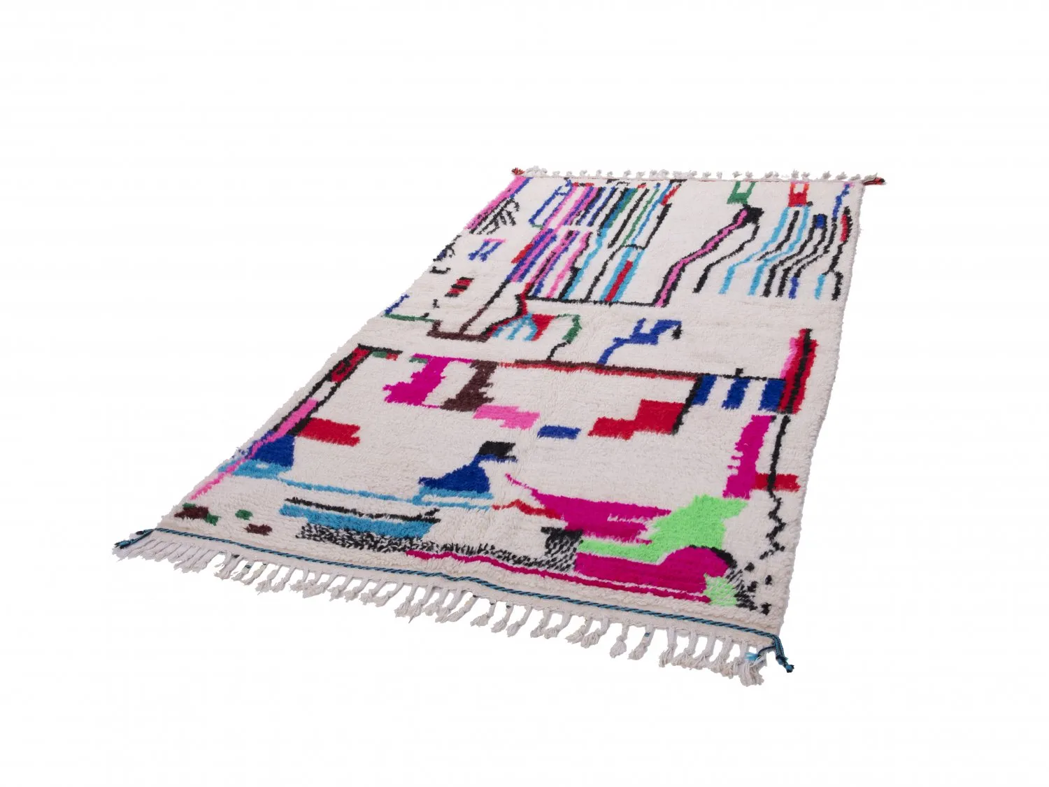 Marokkói Azilal Kelim szőnyeg 260 x 140 cm