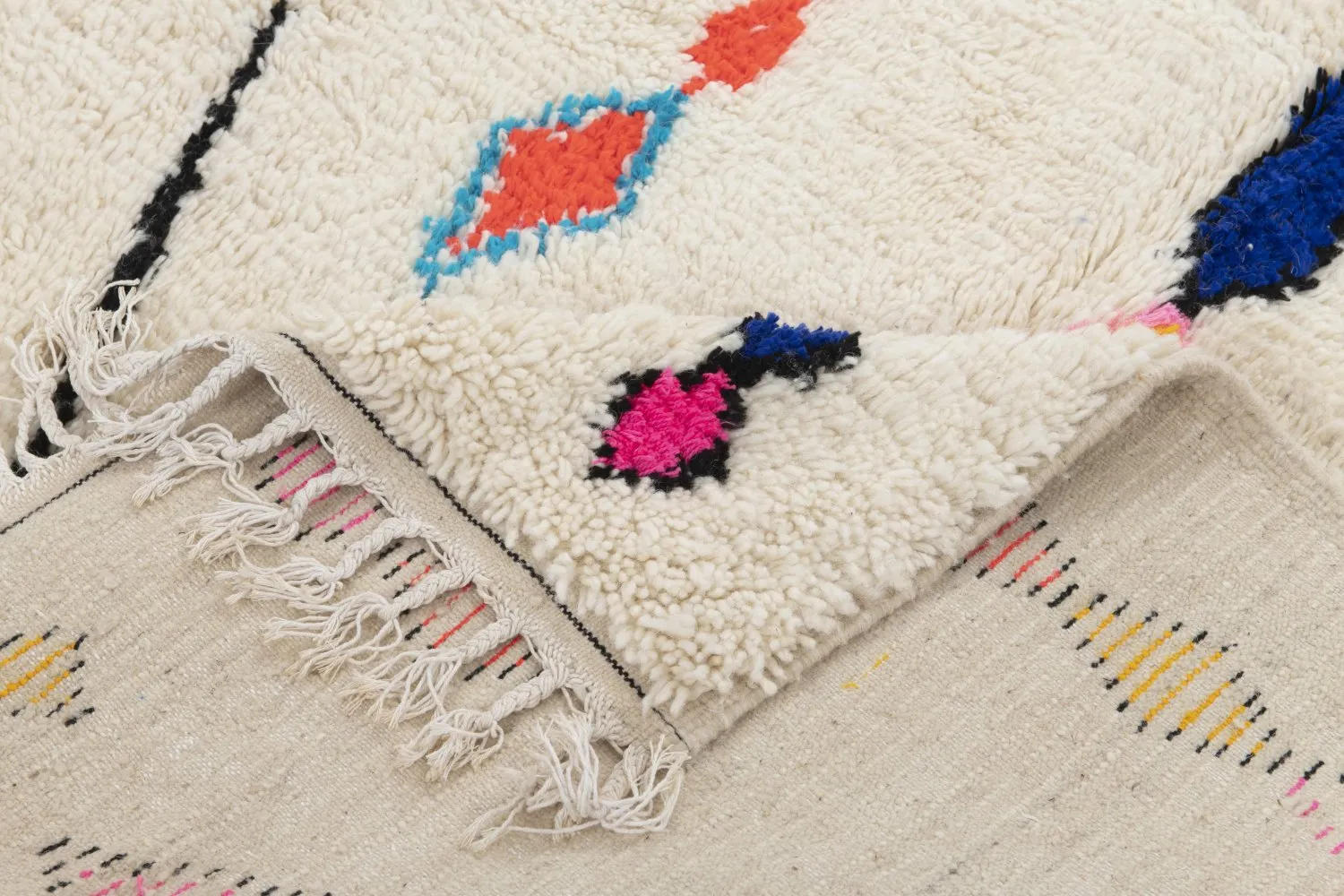 Marokkói Azilal Kelim szőnyeg 260 x 140 cm