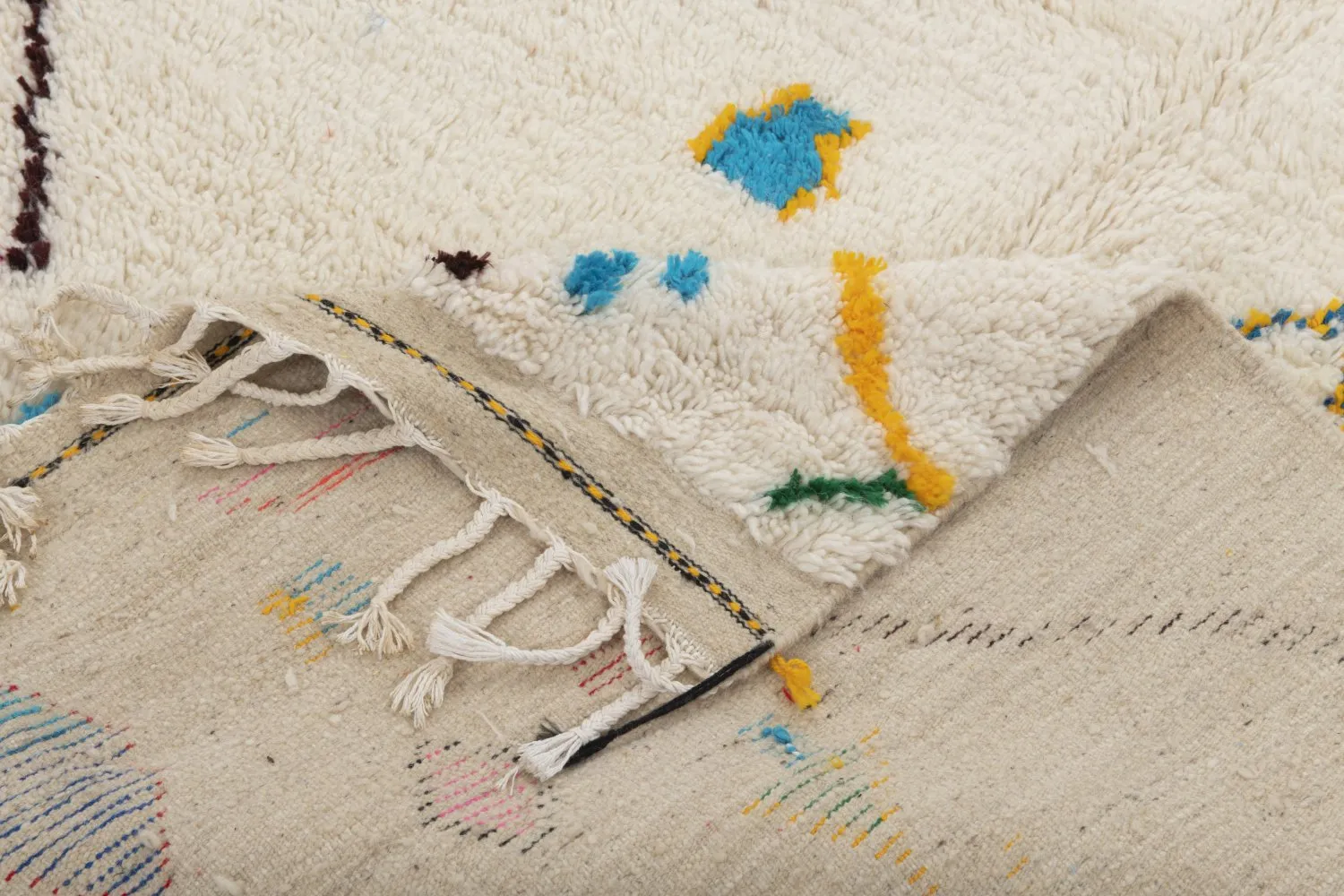 Marokkói Azilal Kelim szőnyeg 260 x 150 cm