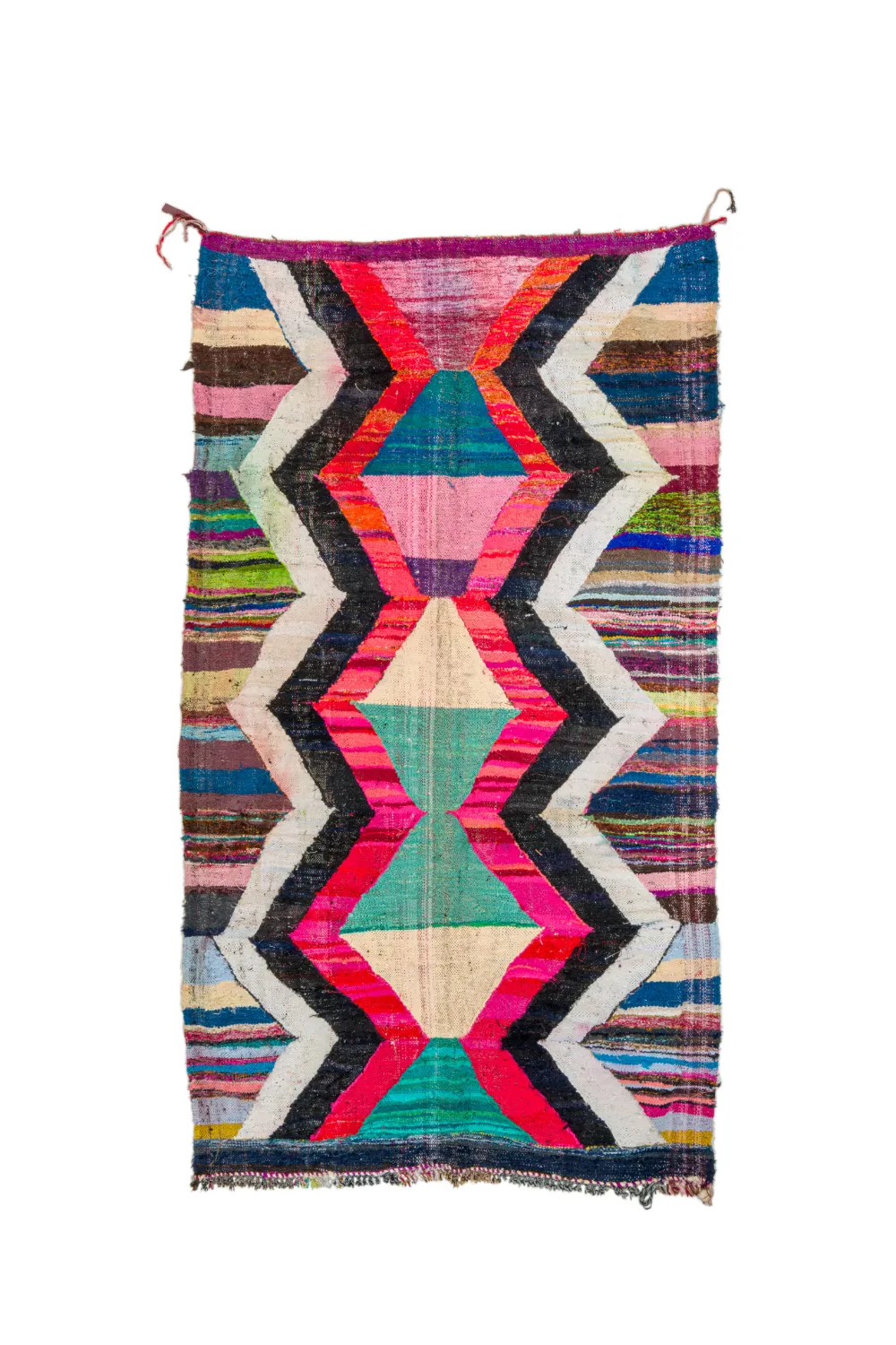 Marokkói Boucherouite szőnyeg 165 x 290 cm