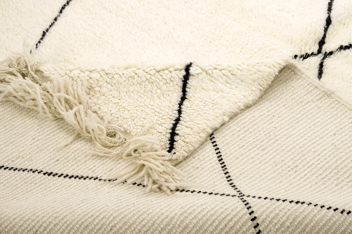 Marokkói Beni Ourain Kelim szőnyeg 155 x 265 cm