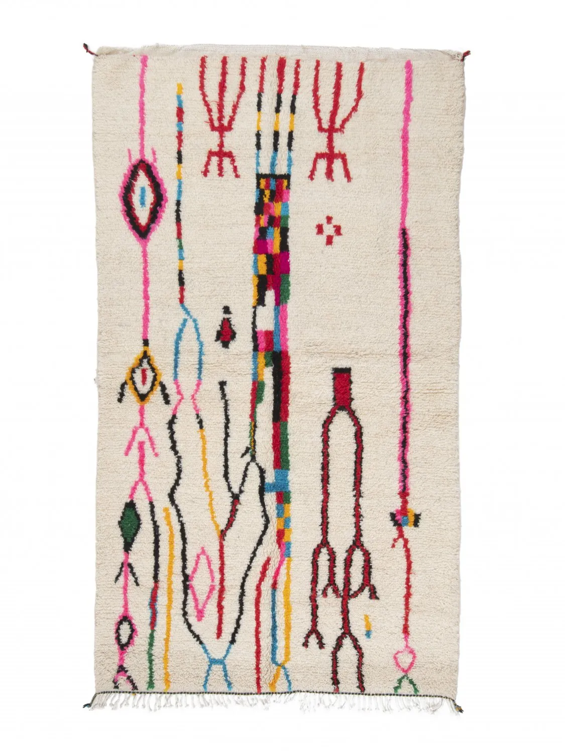 Marokkói Azilal Kelim szőnyeg 260 x 150 cm