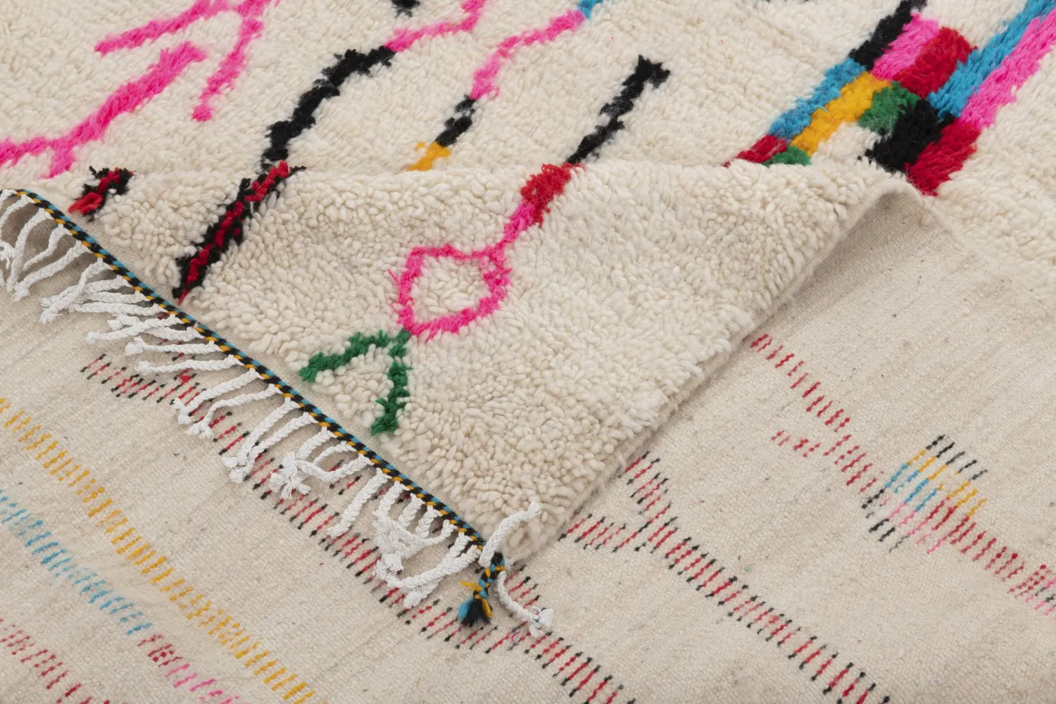 Marokkói Azilal Kelim szőnyeg 260 x 150 cm