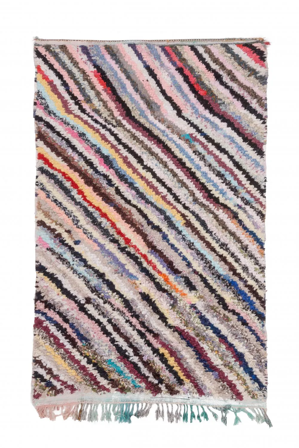 Marokkói Boucherouite szőnyeg 240 x 150 cm