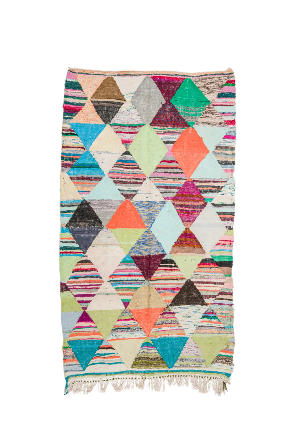 Marokkói Boucherouite szőnyeg 140 x 250 cm