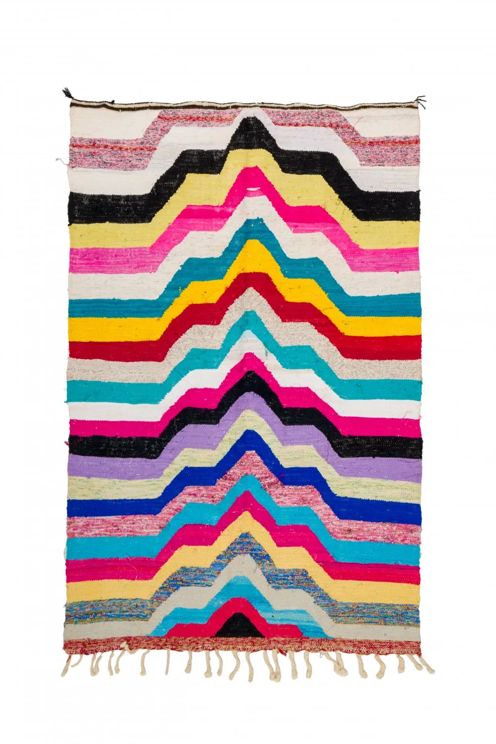 Marokkói Boucherouite szőnyeg 130 x 195 cm