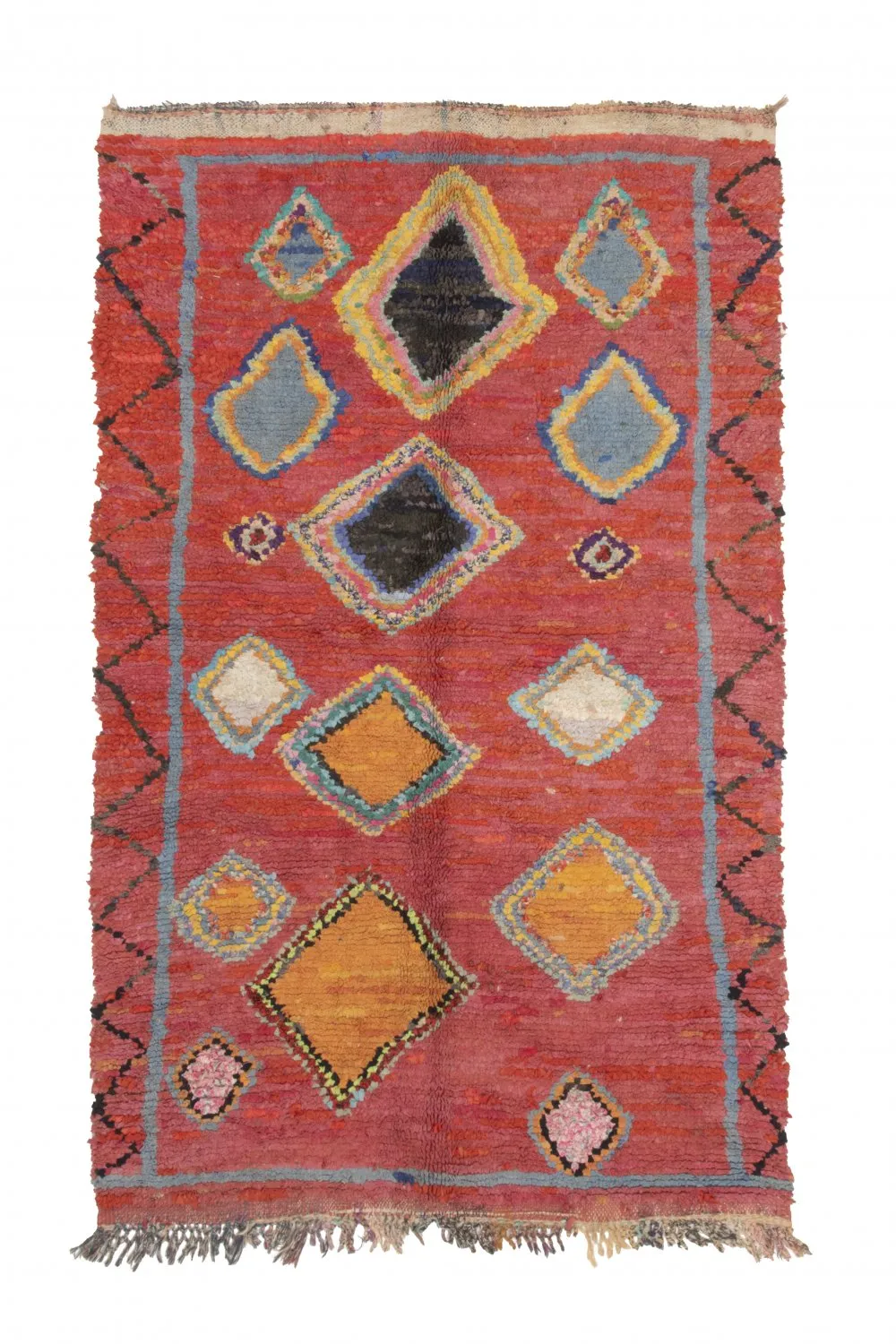 Marokkói Boucherouite szőnyeg 200 x 120 cm