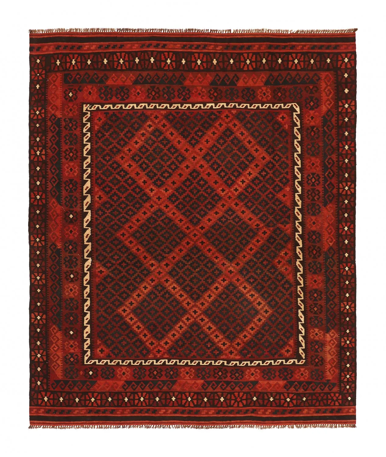 Orientális kilim szőnyeg 261 x 222 cm