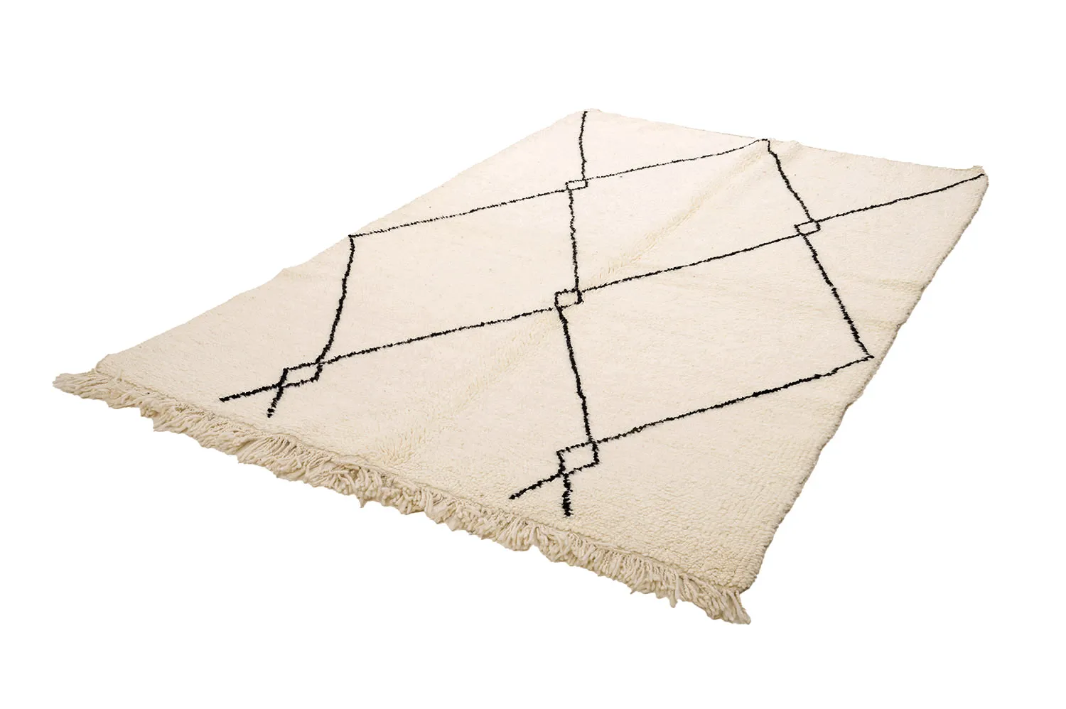 Marokkói Beni Ourain Kelim szőnyeg 145 x 245 cm