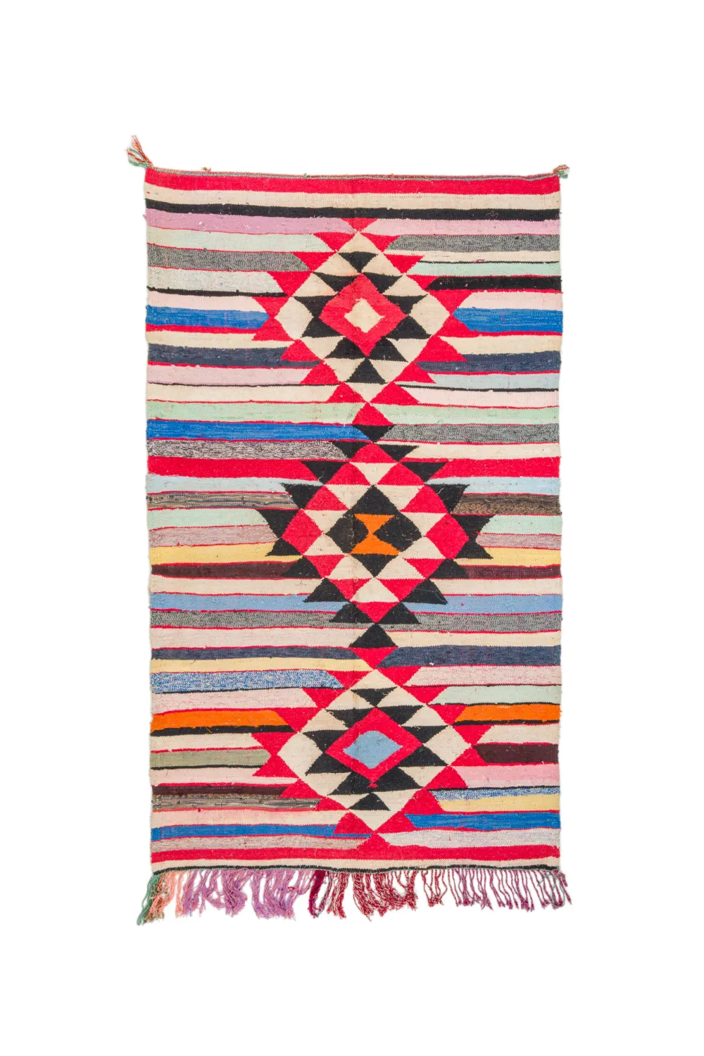 Marokkói Boucherouite szőnyeg 145 x 250 cm