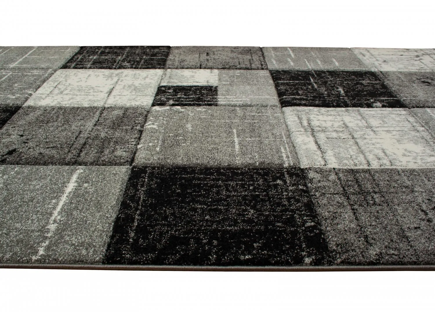 Wilton szőnyeg - London Square (fekete)