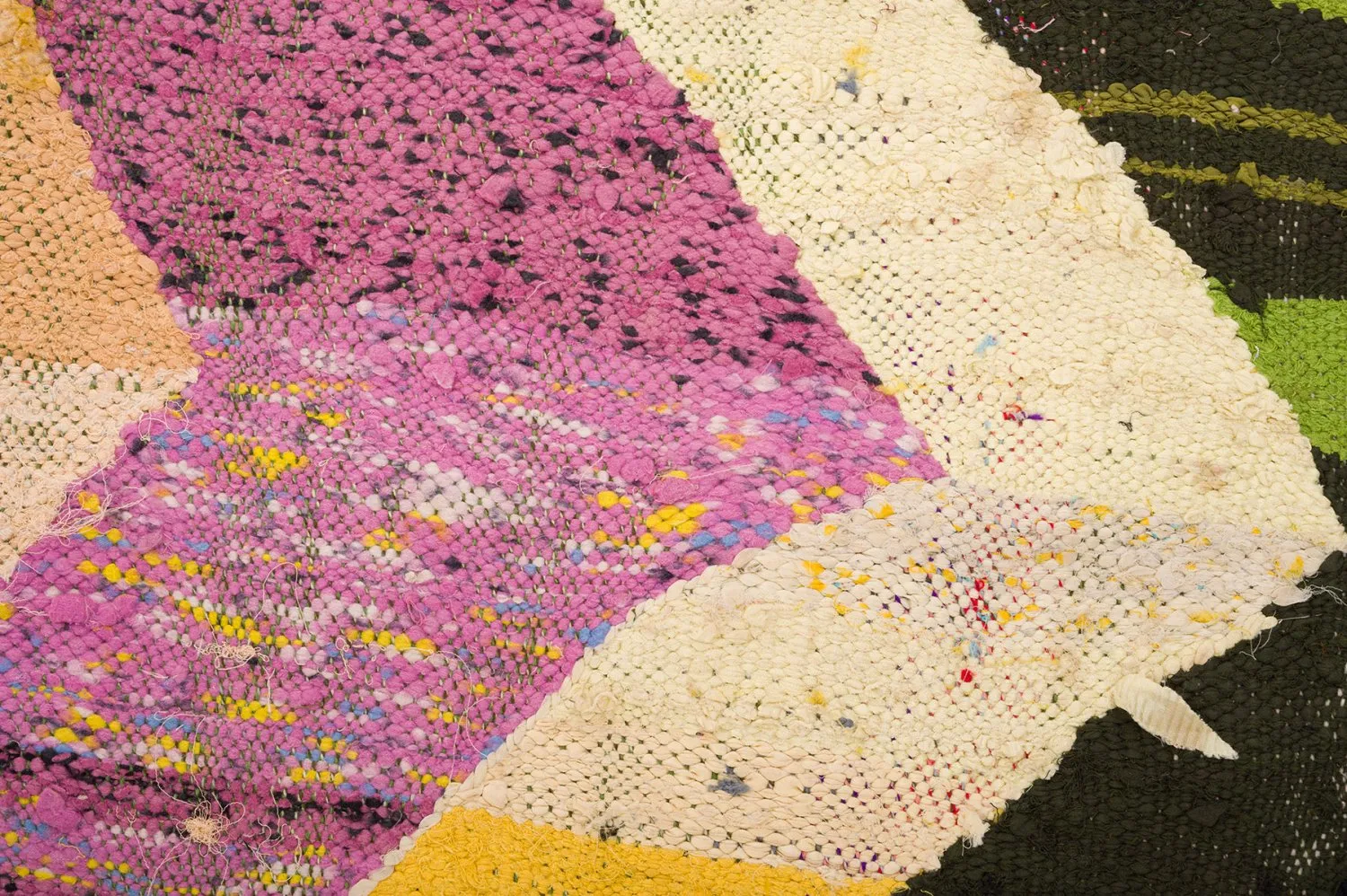 Marokkói Boucherouite szőnyeg 145 x 290 cm