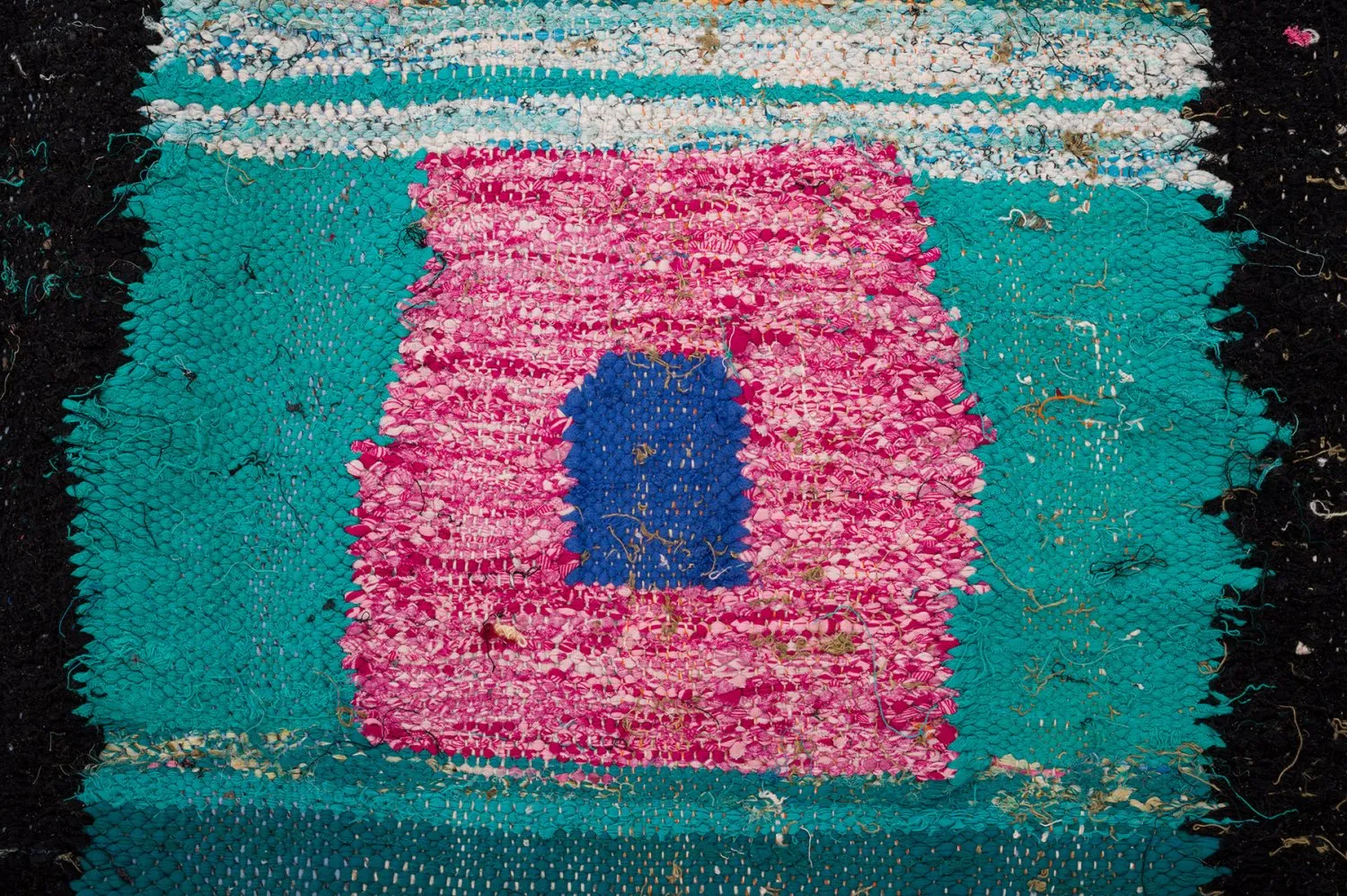 Marokkói Boucherouite szőnyeg 140 x 225 cm