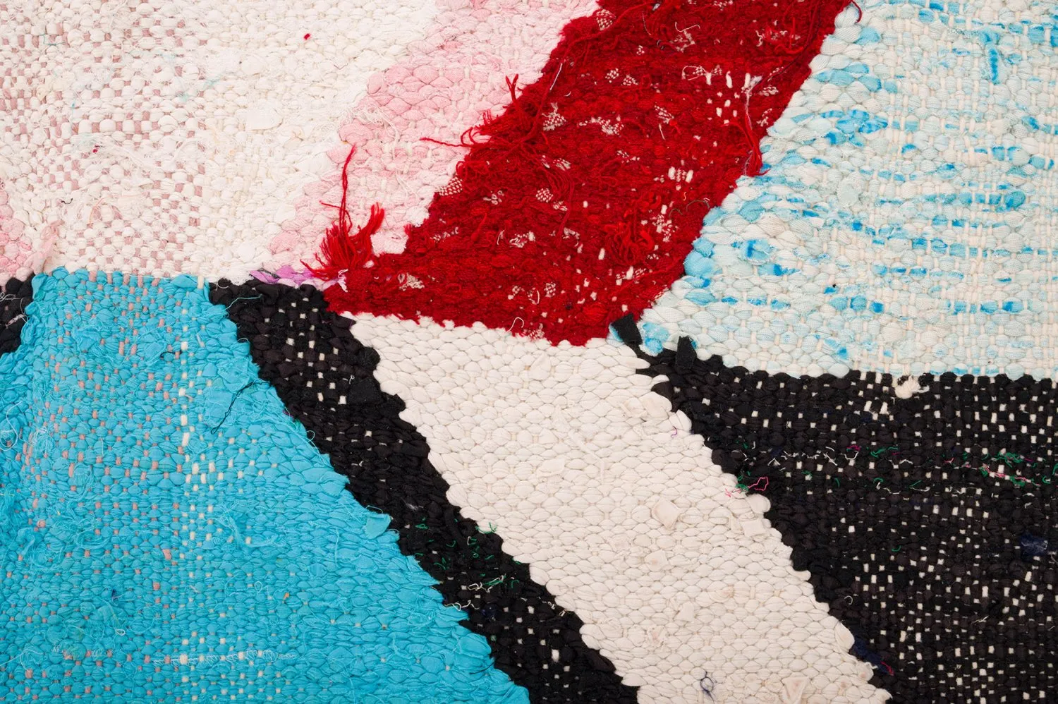 Marokkói Boucherouite szőnyeg 370 x 190 cm