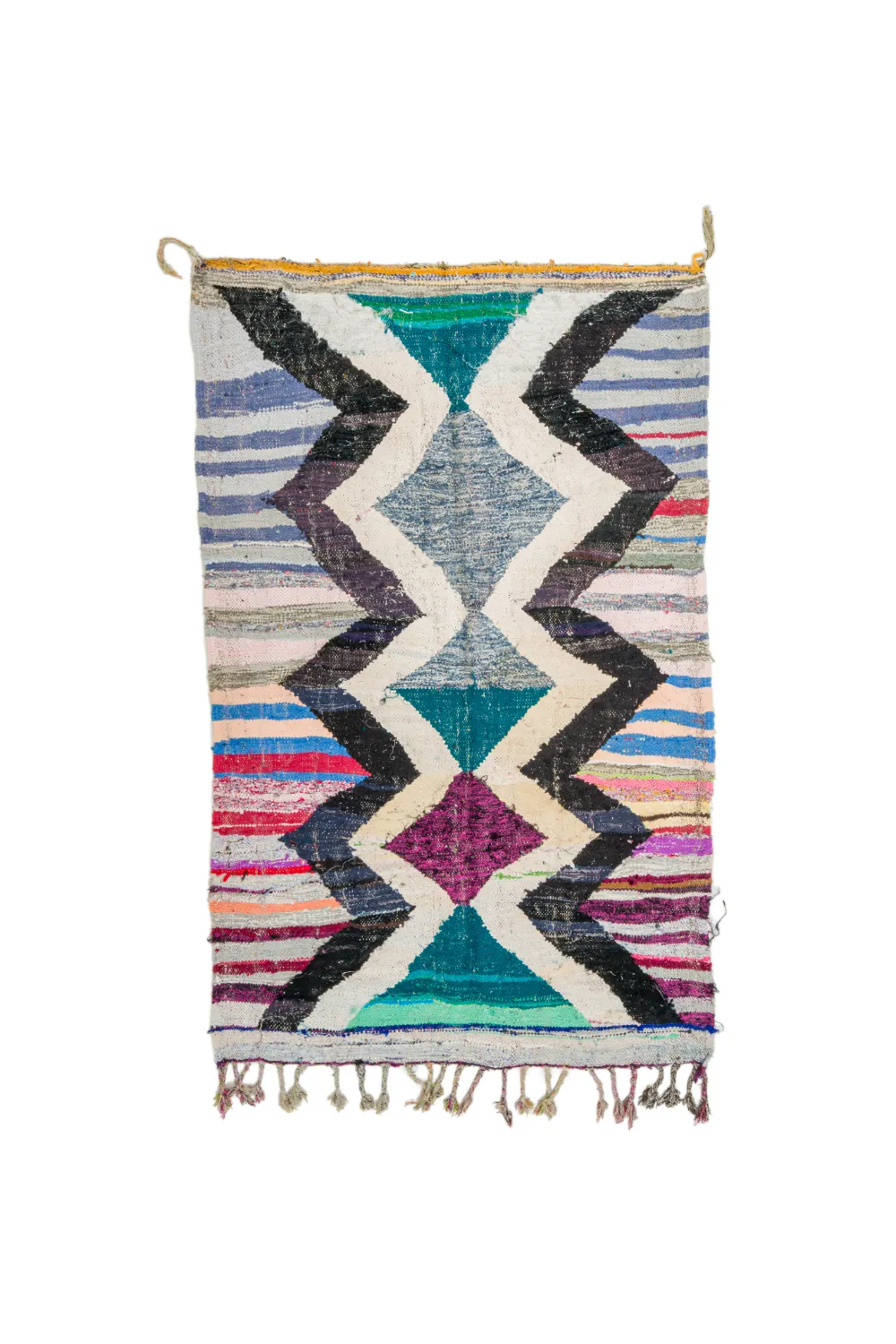 Marokkói Boucherouite szőnyeg 140 x 220 cm