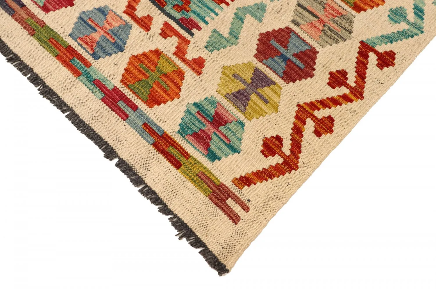 Orientális kilim szőnyeg 257 x 184 cm