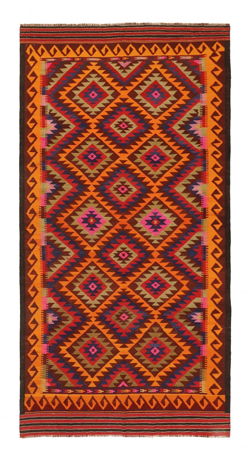 Orientális kilim szőnyeg 349 x 175 cm