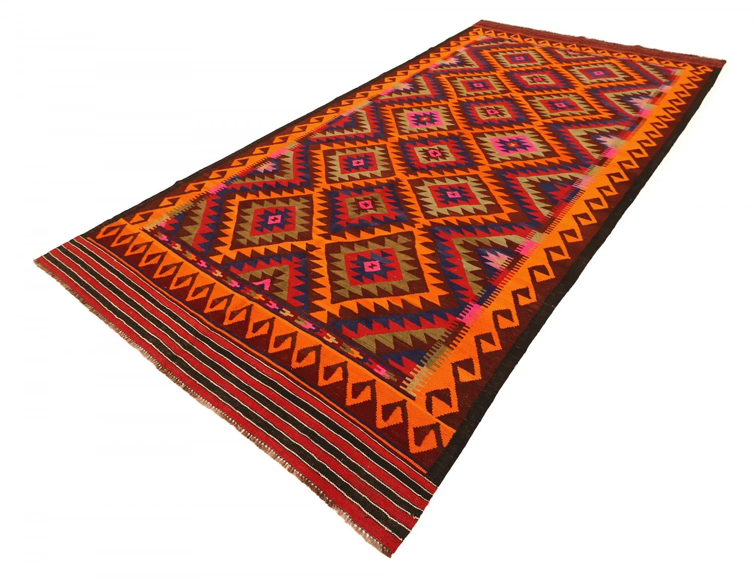 Orientális kilim szőnyeg 349 x 175 cm