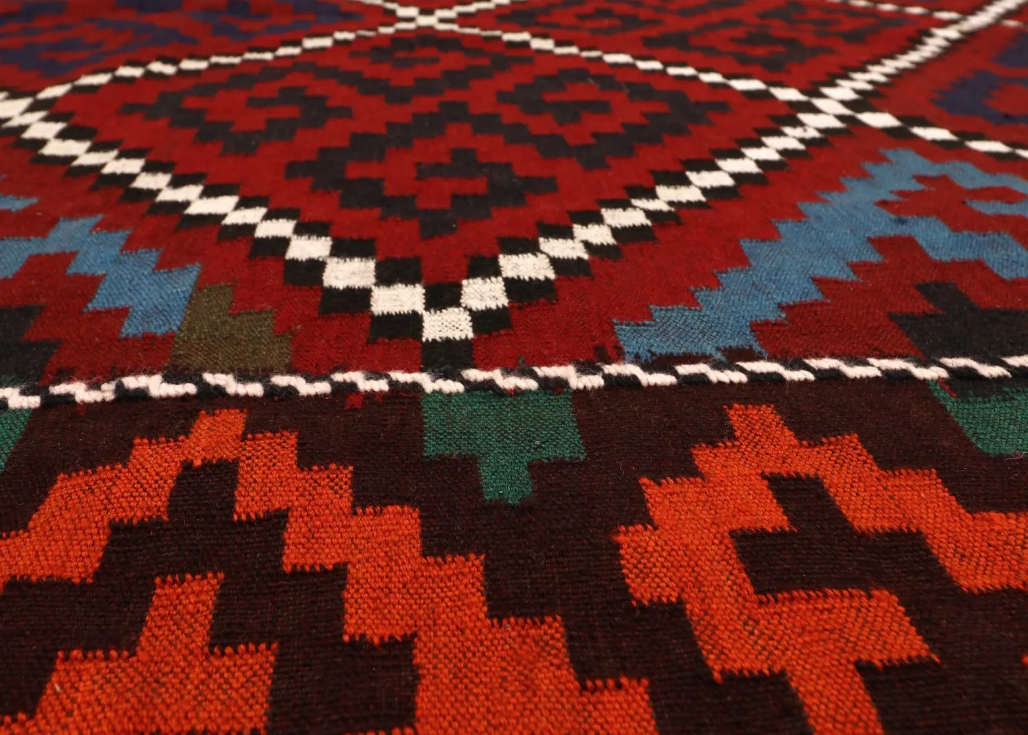 Orientális kilim szőnyeg 377 x 179 cm