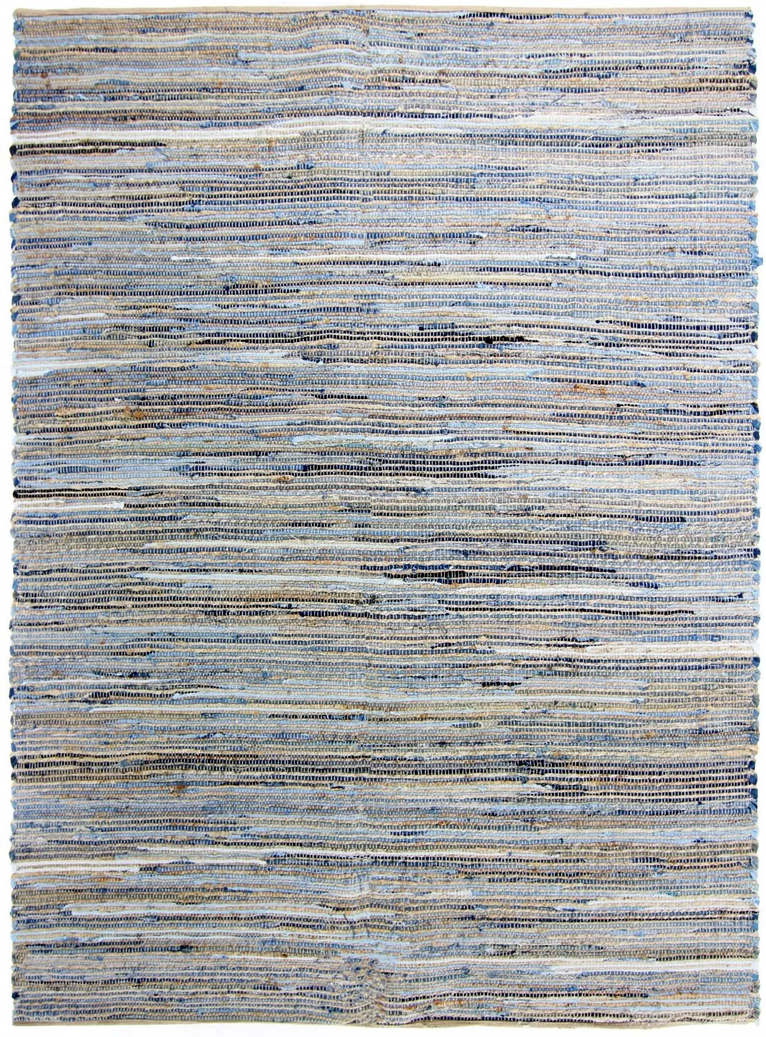 Rongyszőnyeg - Darsi (kék/bézs)