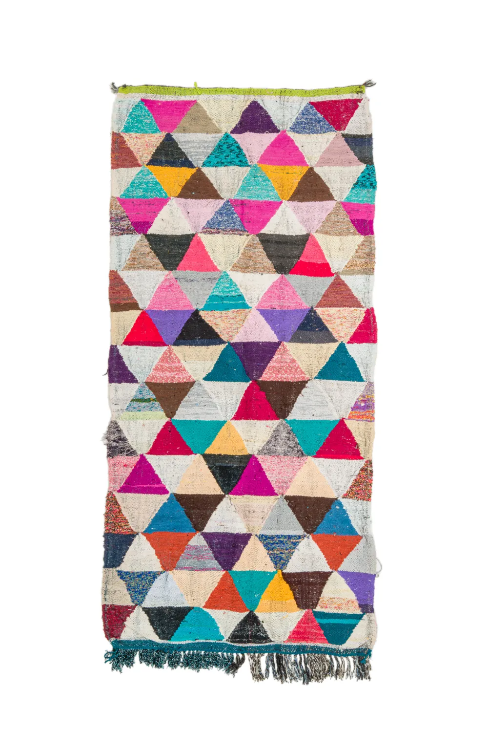 Marokkói Boucherouite szőnyeg 130 x 280 cm