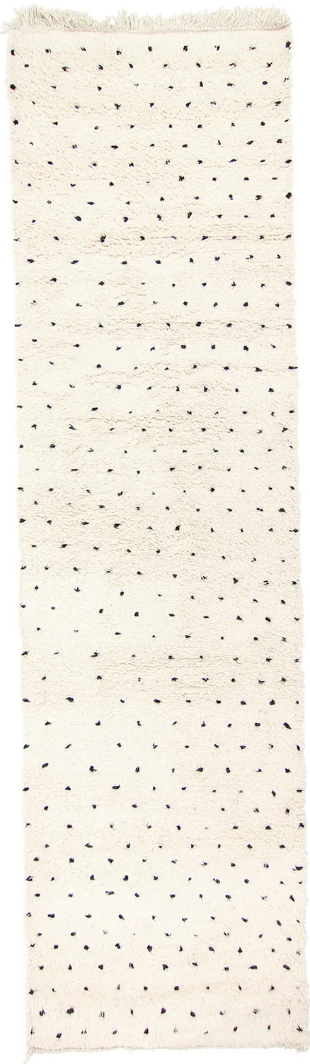 Marokkói Beni Ourain Kelim szőnyeg 325 x 90 cm