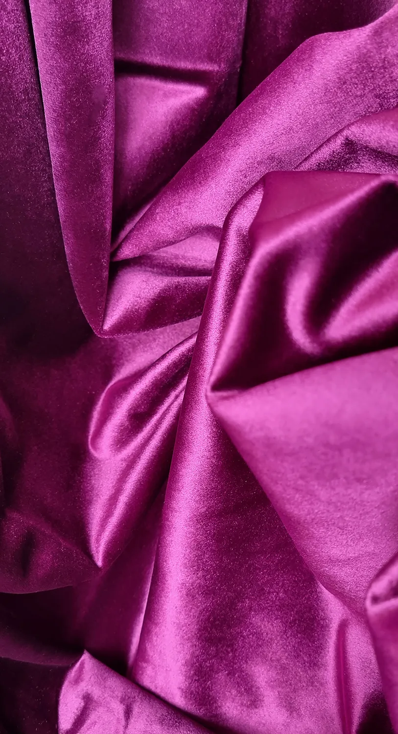 Függönyök - Bársonyfüggöny Marlyn (fuchsia)