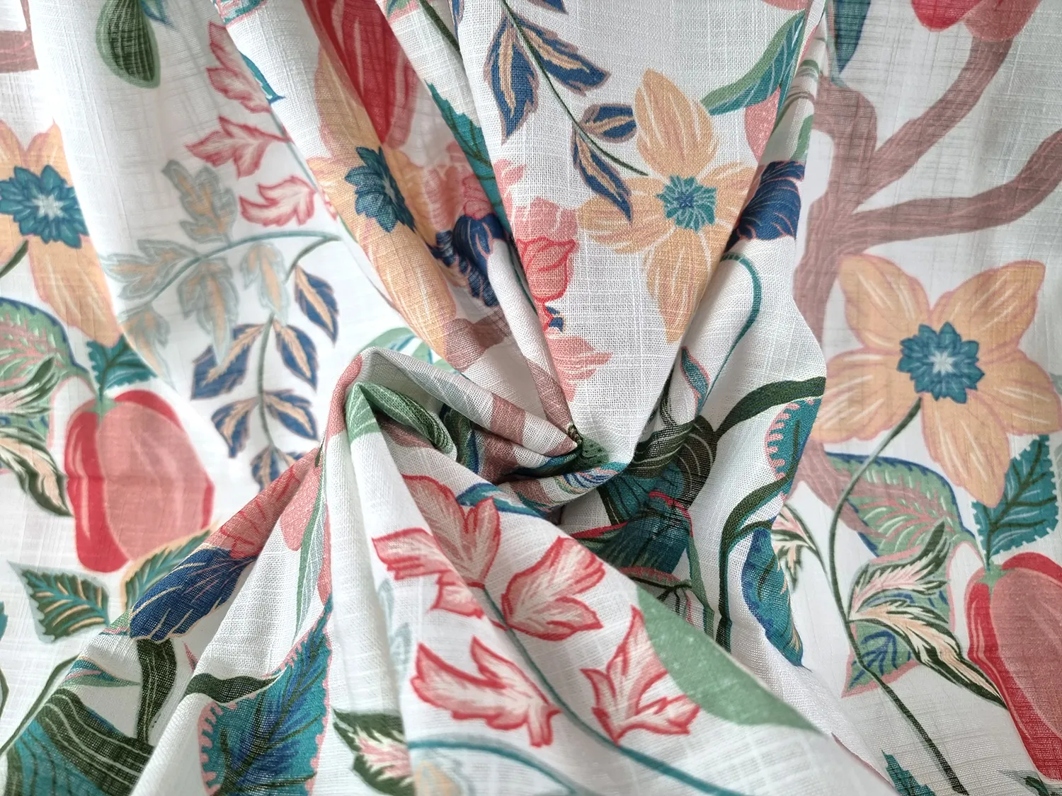 Függönyök - Pamutfüggöny - Sofi-Lee (piros)