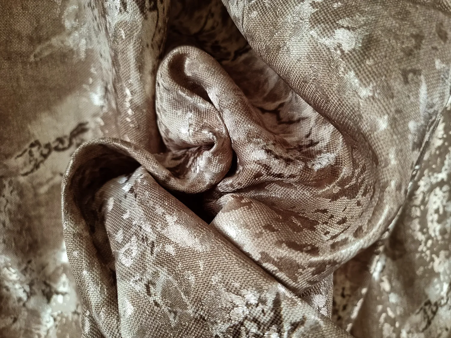 Függöny - Cleo (barna)