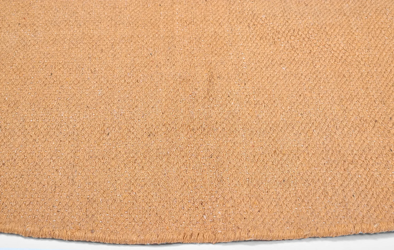 Kerek pamutszőnyeg - Billie (narancssárga)