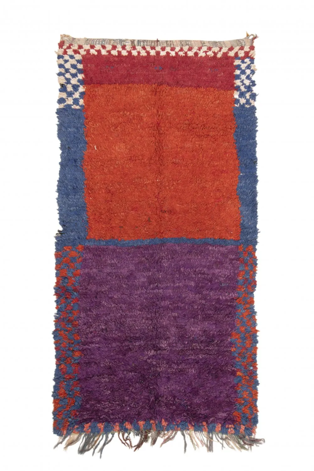 Marokkói Boucherouite szőnyeg 240 x 130 cm