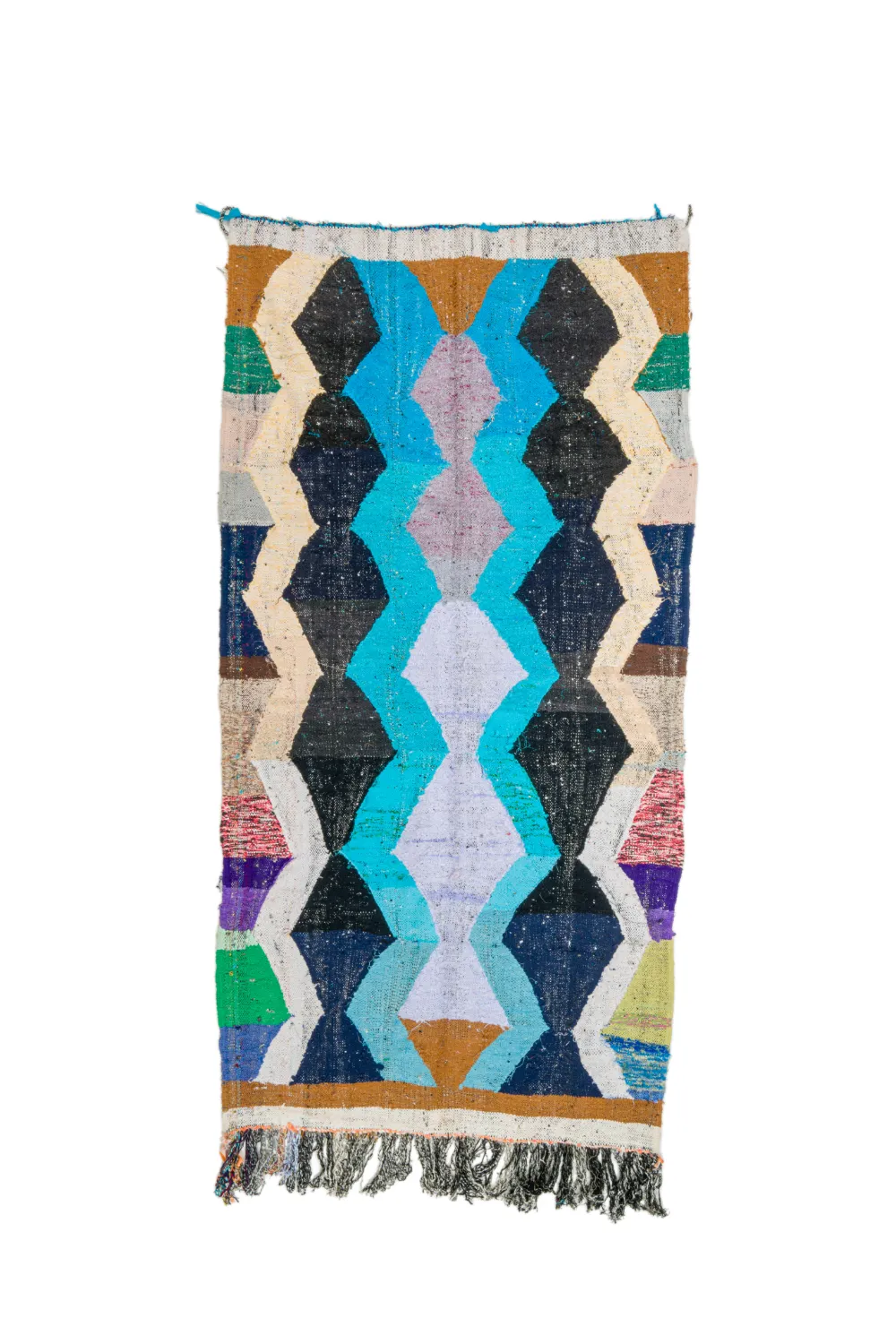 Marokkói Boucherouite szőnyeg 155 x 250 cm