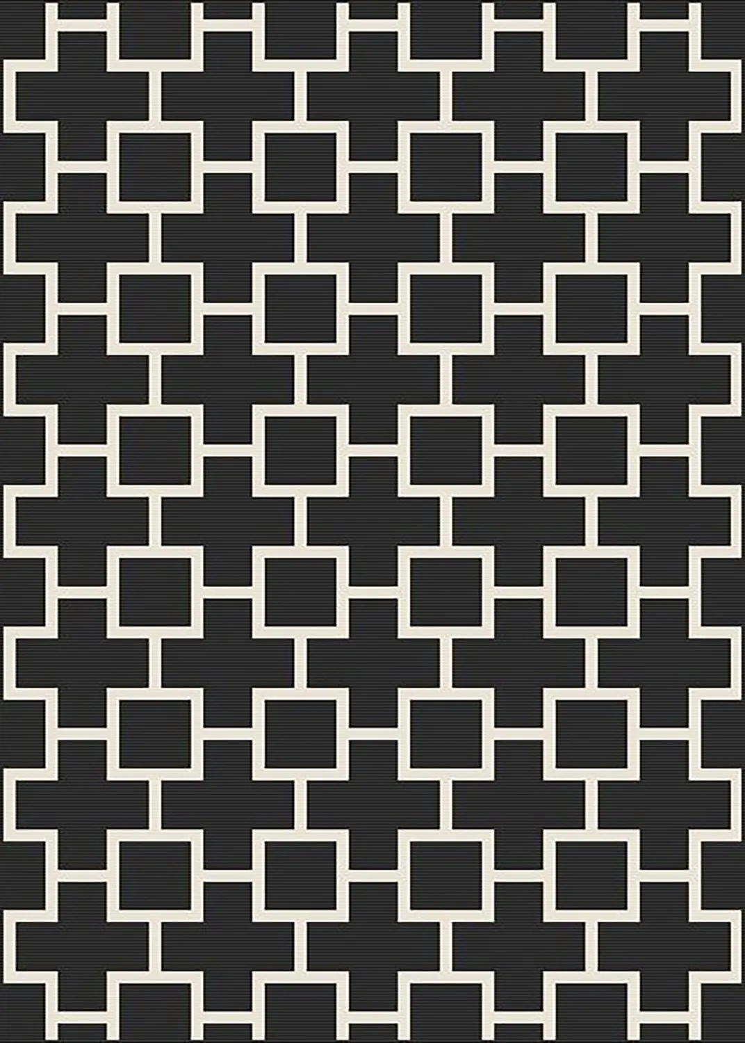 Beltéri és kültéri szőnyeg - Brussels Silver (fekete)