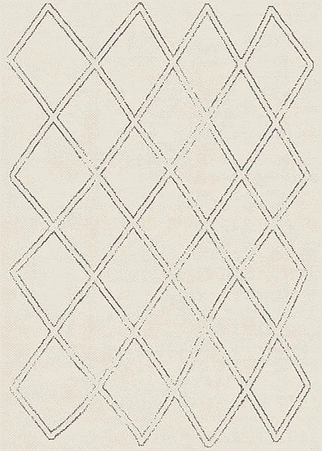 Beltéri és kültéri szőnyeg - Brussels Diamond (fehér)