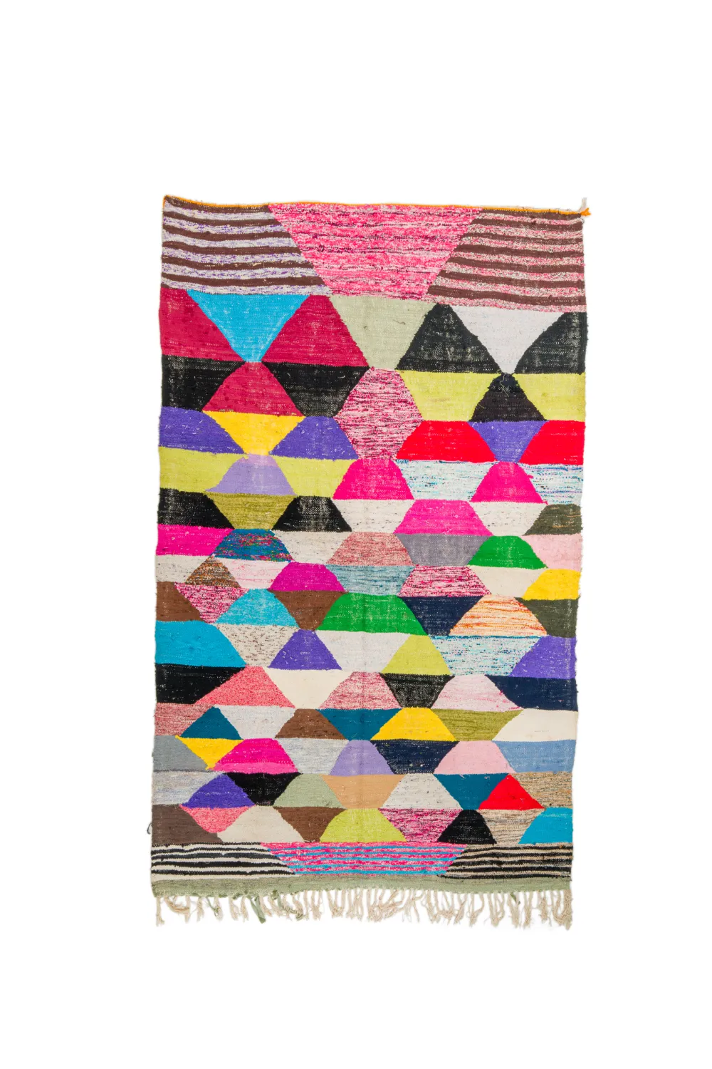 Marokkói Boucherouite szőnyeg 165 x 265 cm