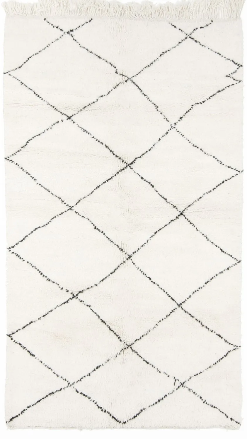 Marokkói Beni Ourain Kelim szőnyeg 260 x 150 cm