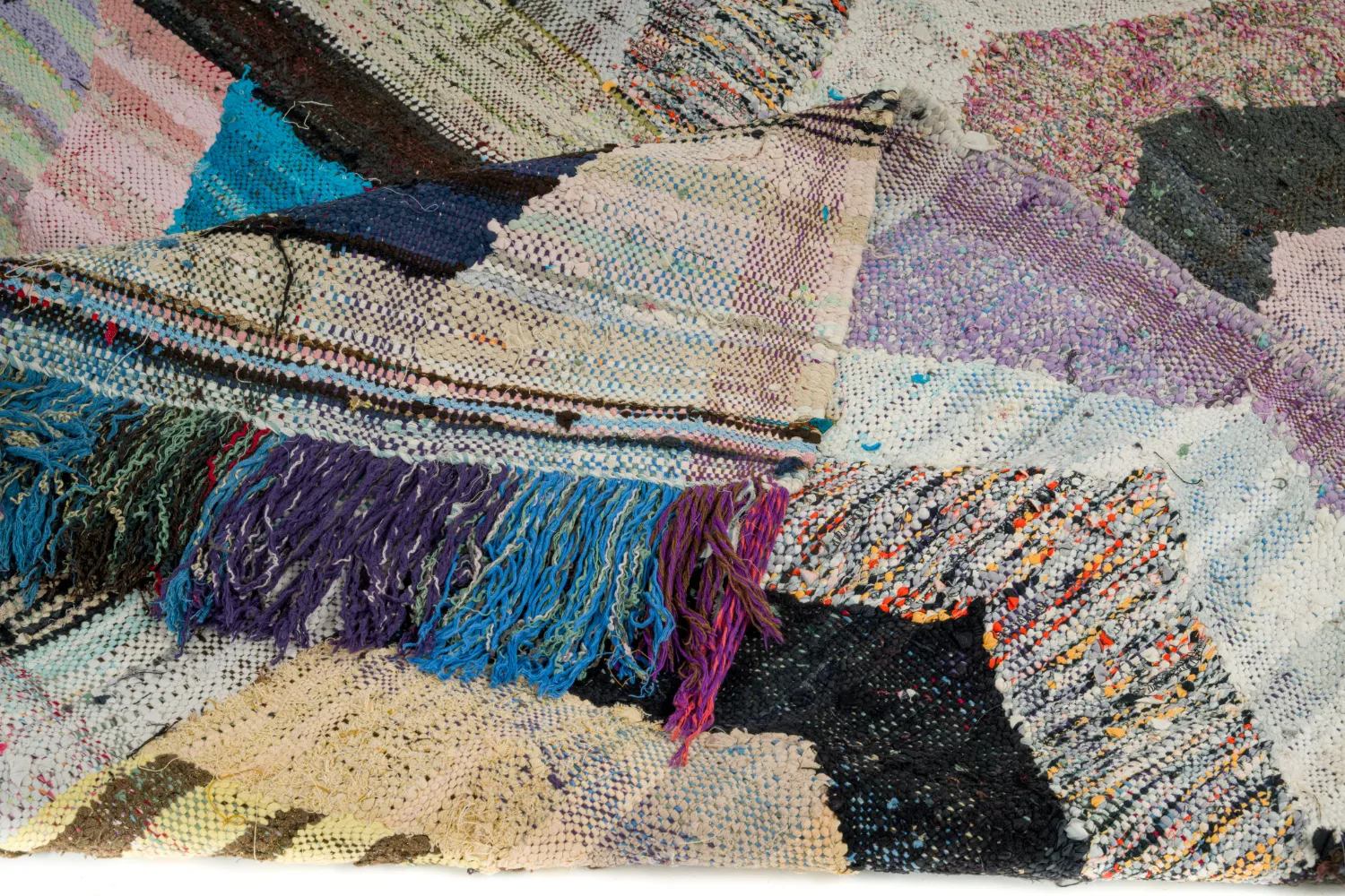 Marokkói Boucherouite szőnyeg 155 x 305 cm