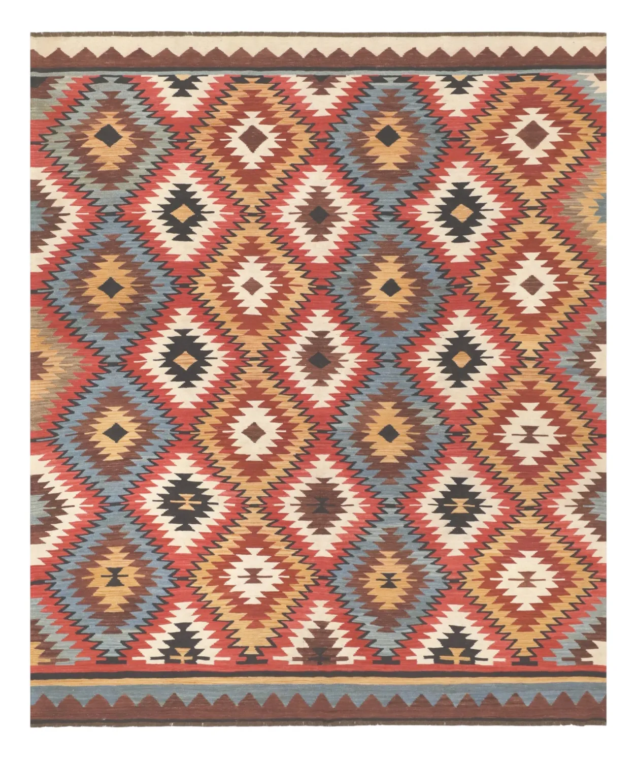 Keleti Szőnyeg - Hazara Kelim Hand Woven - 247 x 288 cm
