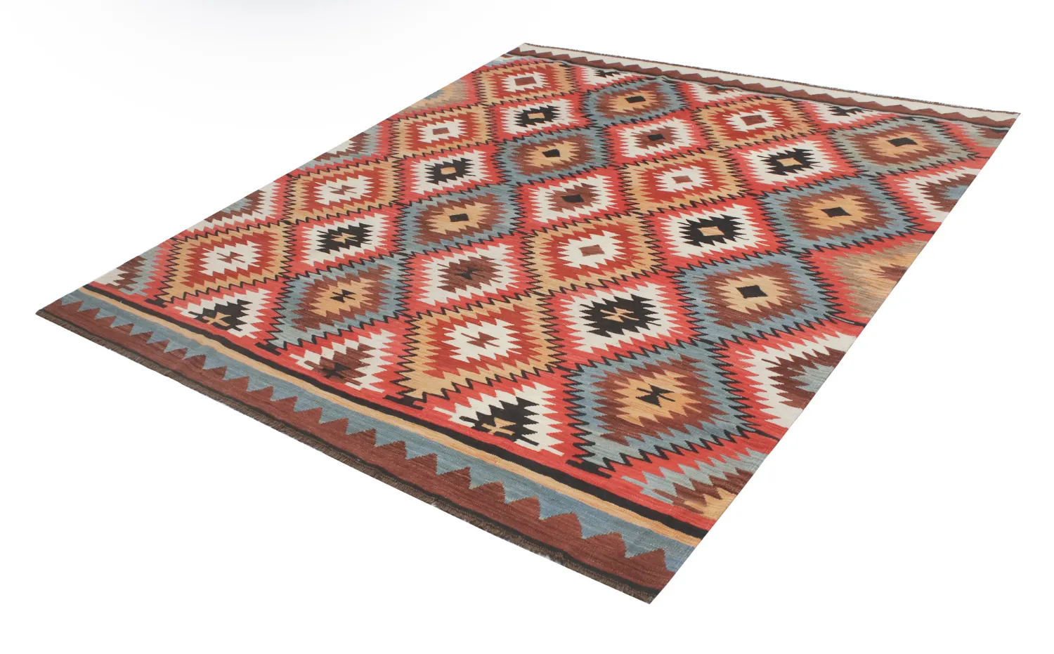 Keleti Szőnyeg - Hazara Kelim Hand Woven - 247 x 288 cm