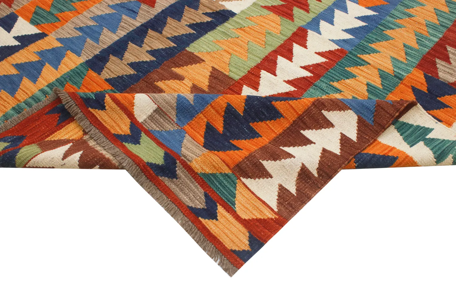 Keleti Szőnyeg - Hazara Kelim Hand Woven - 194 x 299 cm