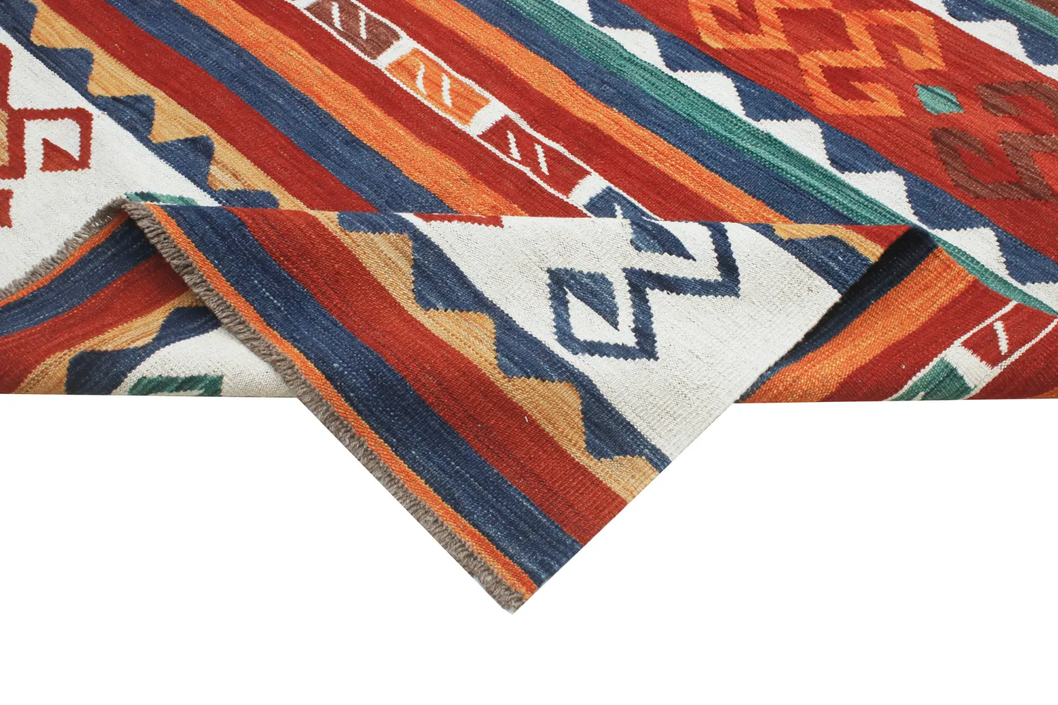Keleti Szőnyeg - Hazara Kelim Hand Woven - 205 x 287 cm