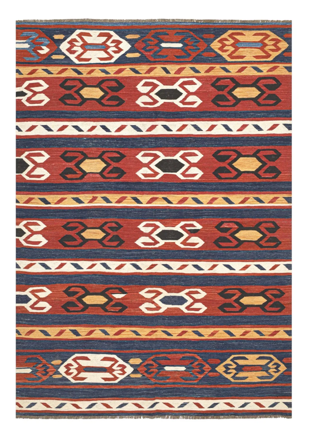 Keleti Szőnyeg - Hazara Kelim Hand Woven - 198 x 289 cm