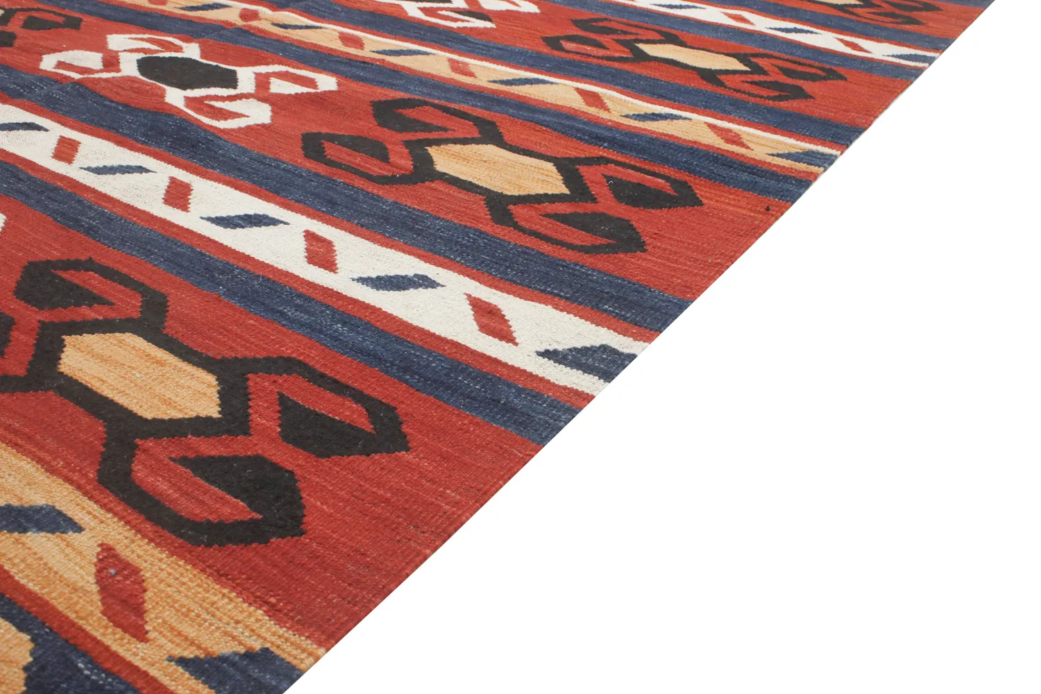 Keleti Szőnyeg - Hazara Kelim Hand Woven - 198 x 289 cm