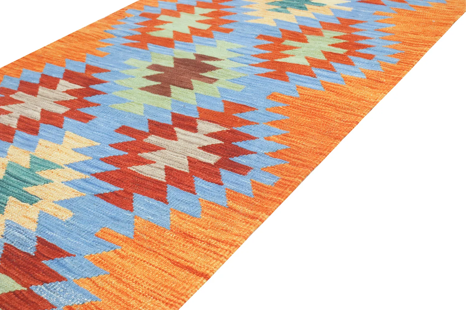 Keleti Szőnyeg - Hazara Kelim Hand Woven - 81 x 241 cm