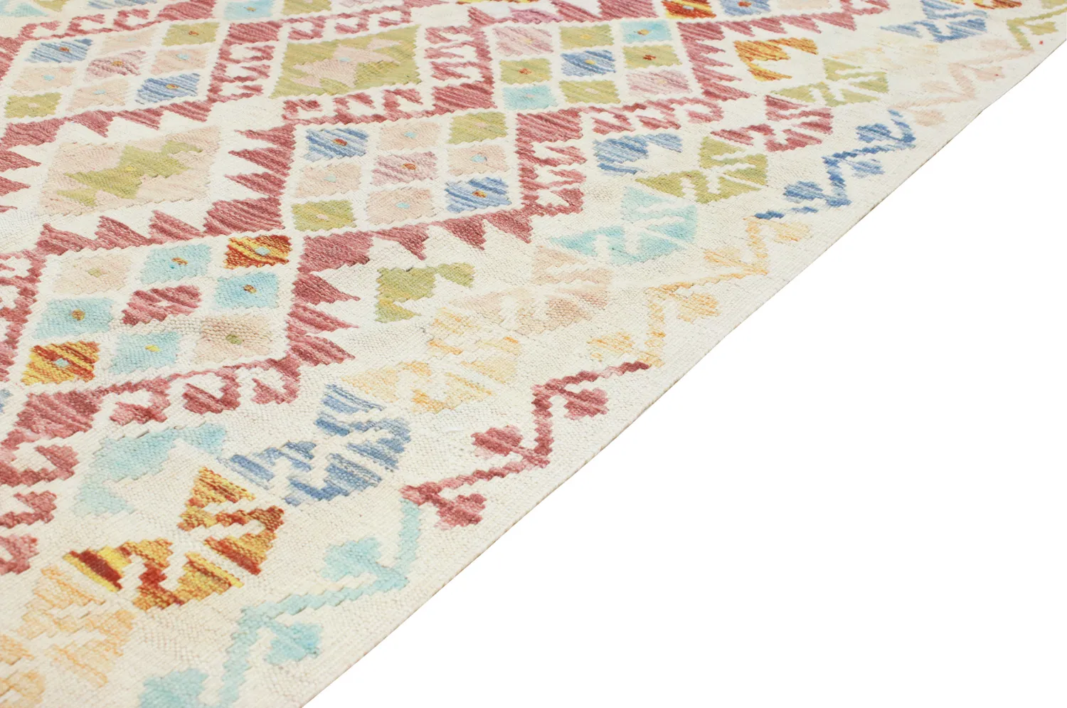 Keleti Szőnyeg - Vegi Kelim Hand Woven - 99 x 155 cm