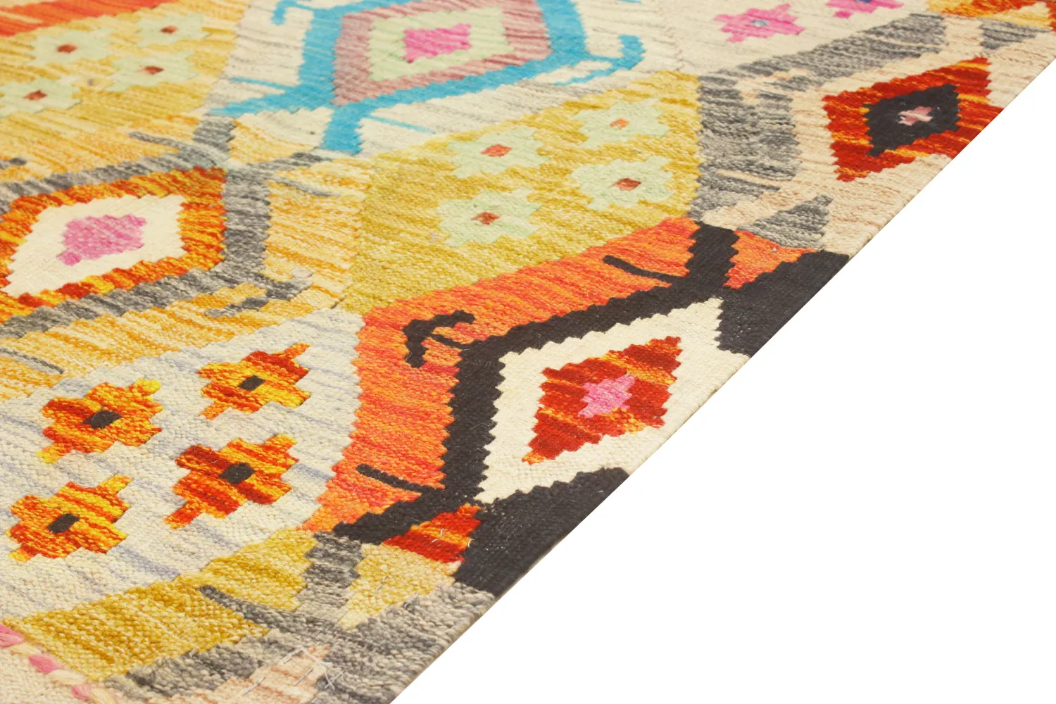 Keleti Szőnyeg - Vegi Kelim Hand Woven - 86 x 125 cm