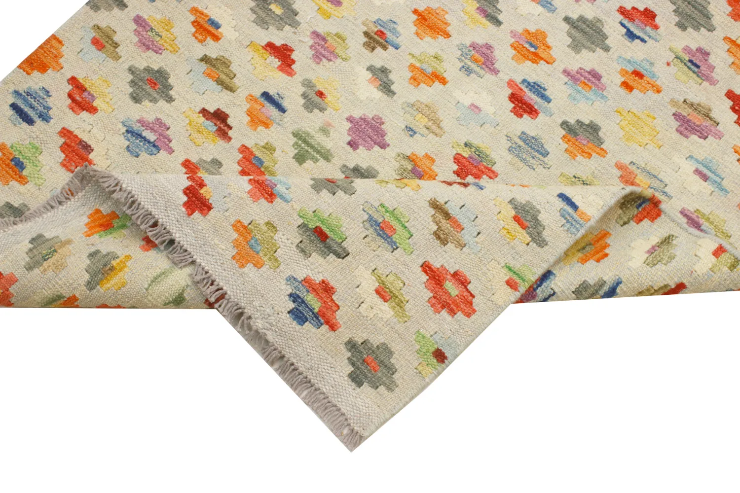 Keleti Szőnyeg - Vegi Kelim Hand Woven - 77 x 197 cm