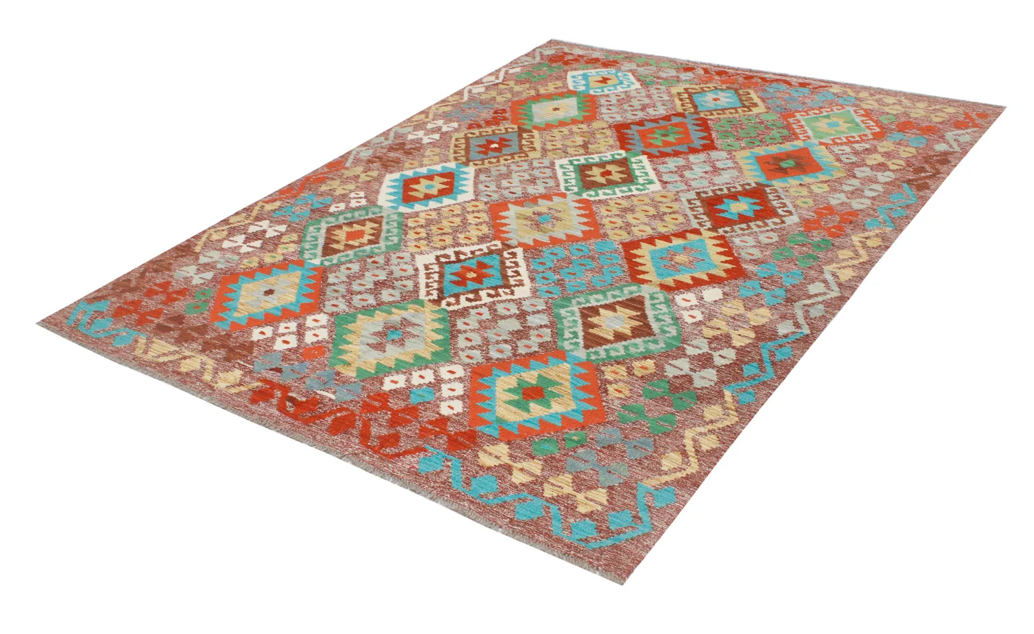 Keleti Szőnyeg - Vegi Kelim Hand Woven - 174 x 241 cm