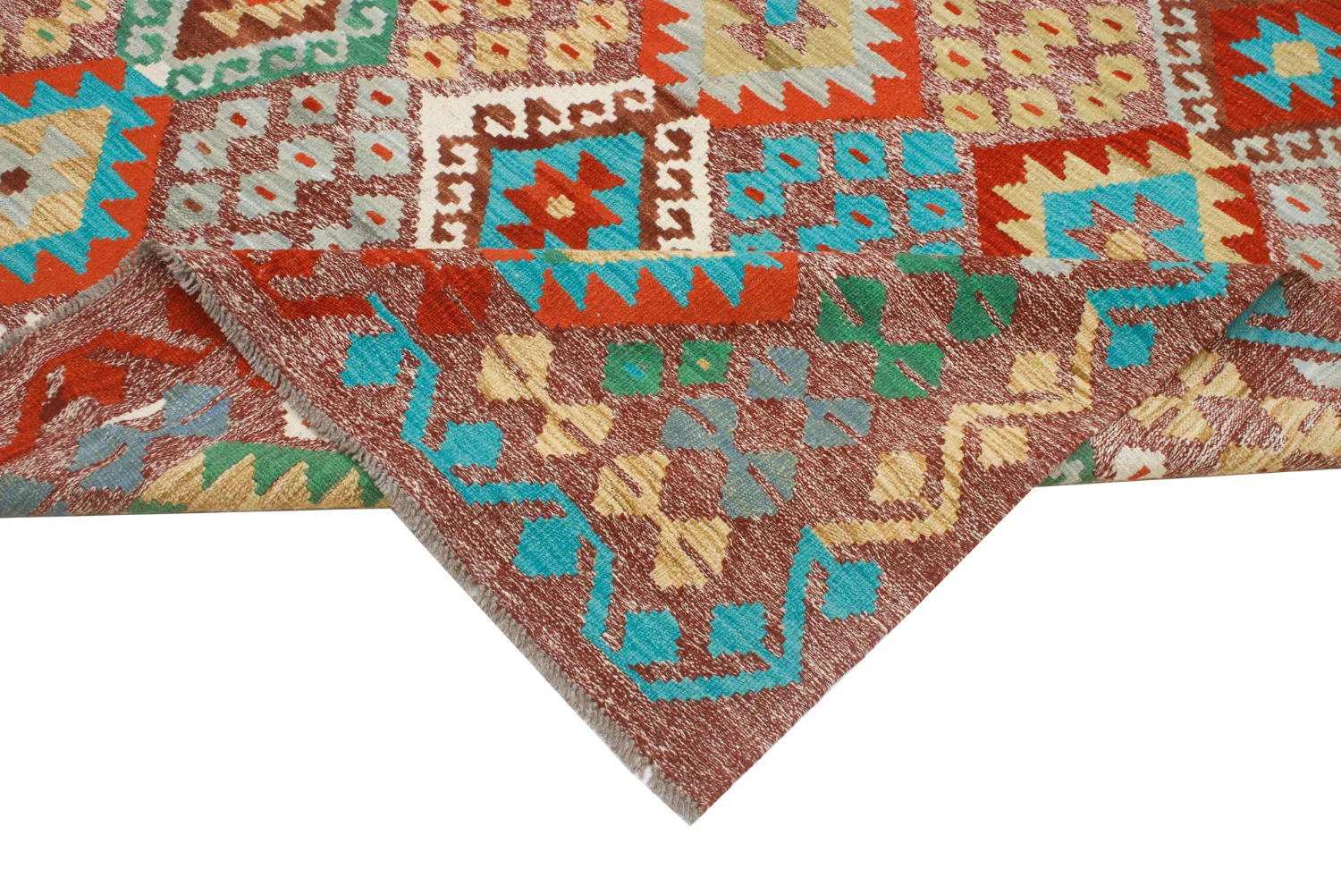 Keleti Szőnyeg - Vegi Kelim Hand Woven - 174 x 241 cm