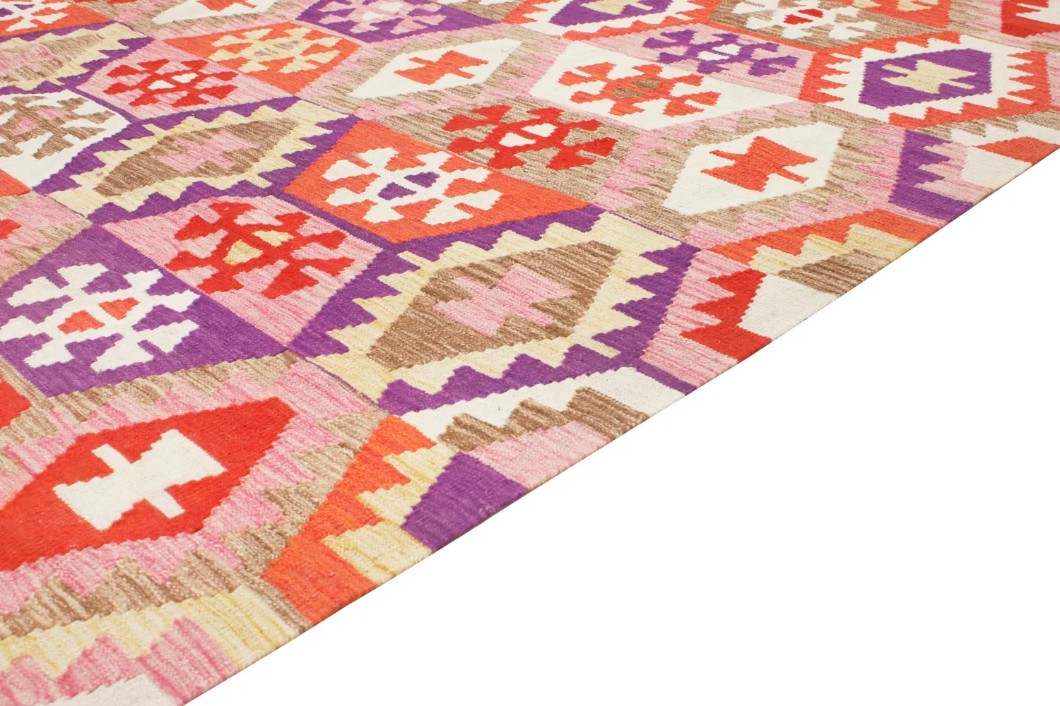 Keleti Szőnyeg - Vegi Kelim Hand Woven - 251 x 300 cm
